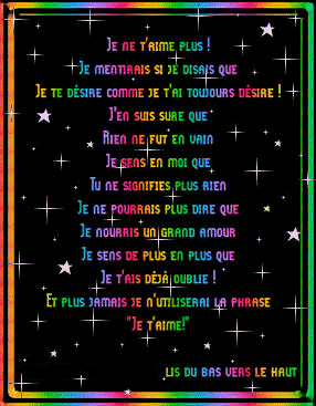 Pour l@ vie et pour toujours dans mon coeur